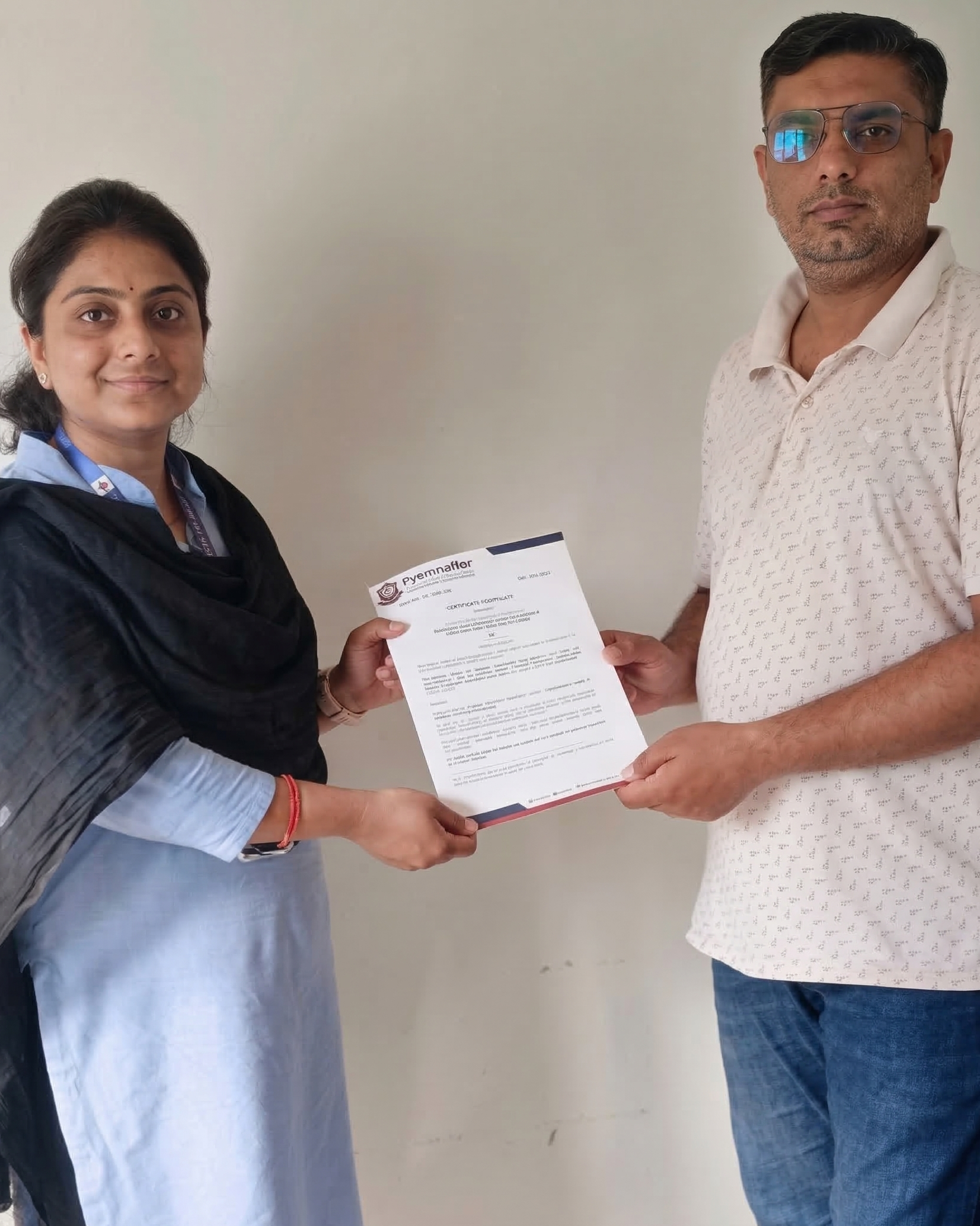 MOU Signing with Aastha Solutions
