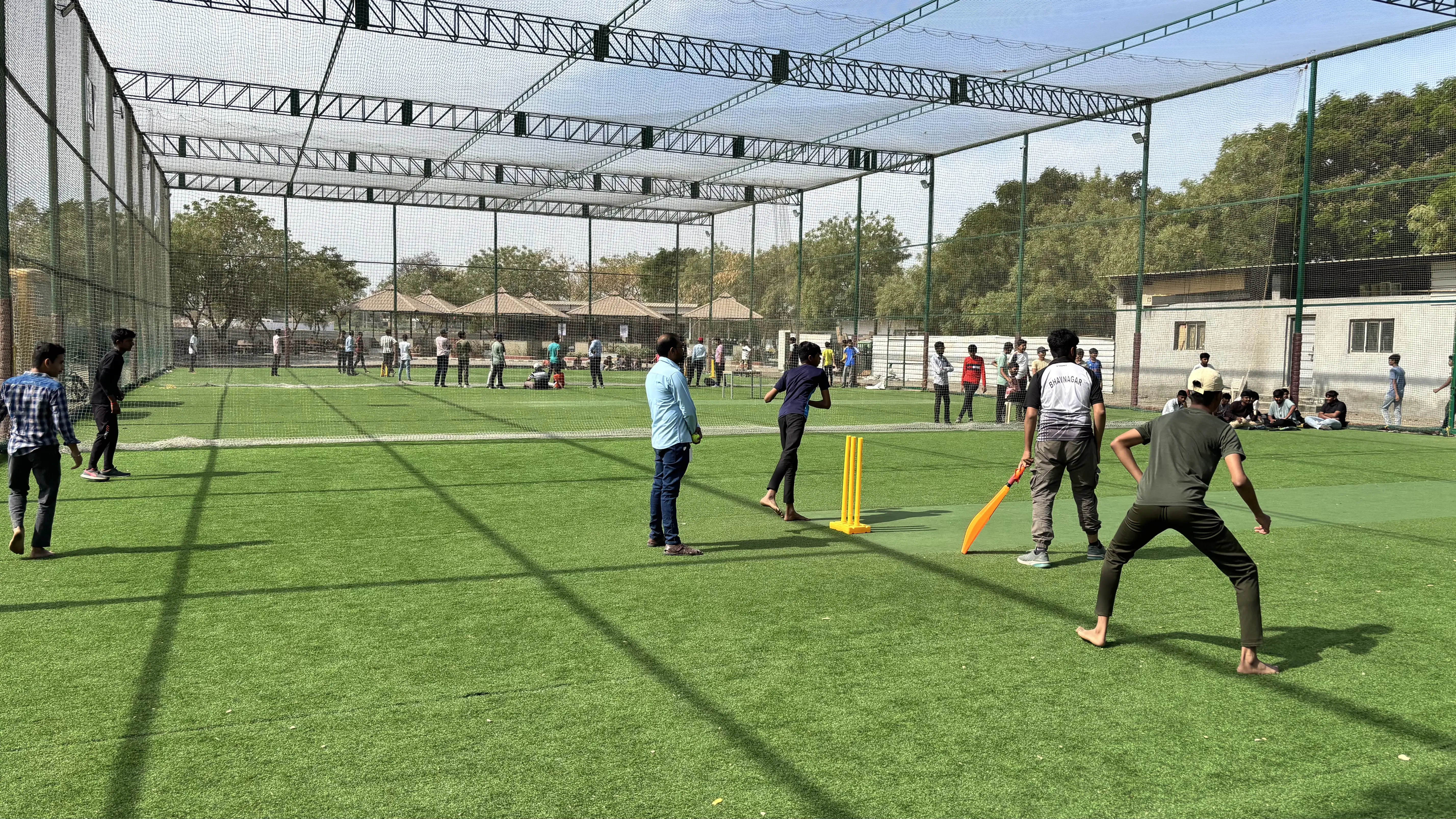 Box Cricket Turf at GMIU - Sports and Recreational Facilities for Students