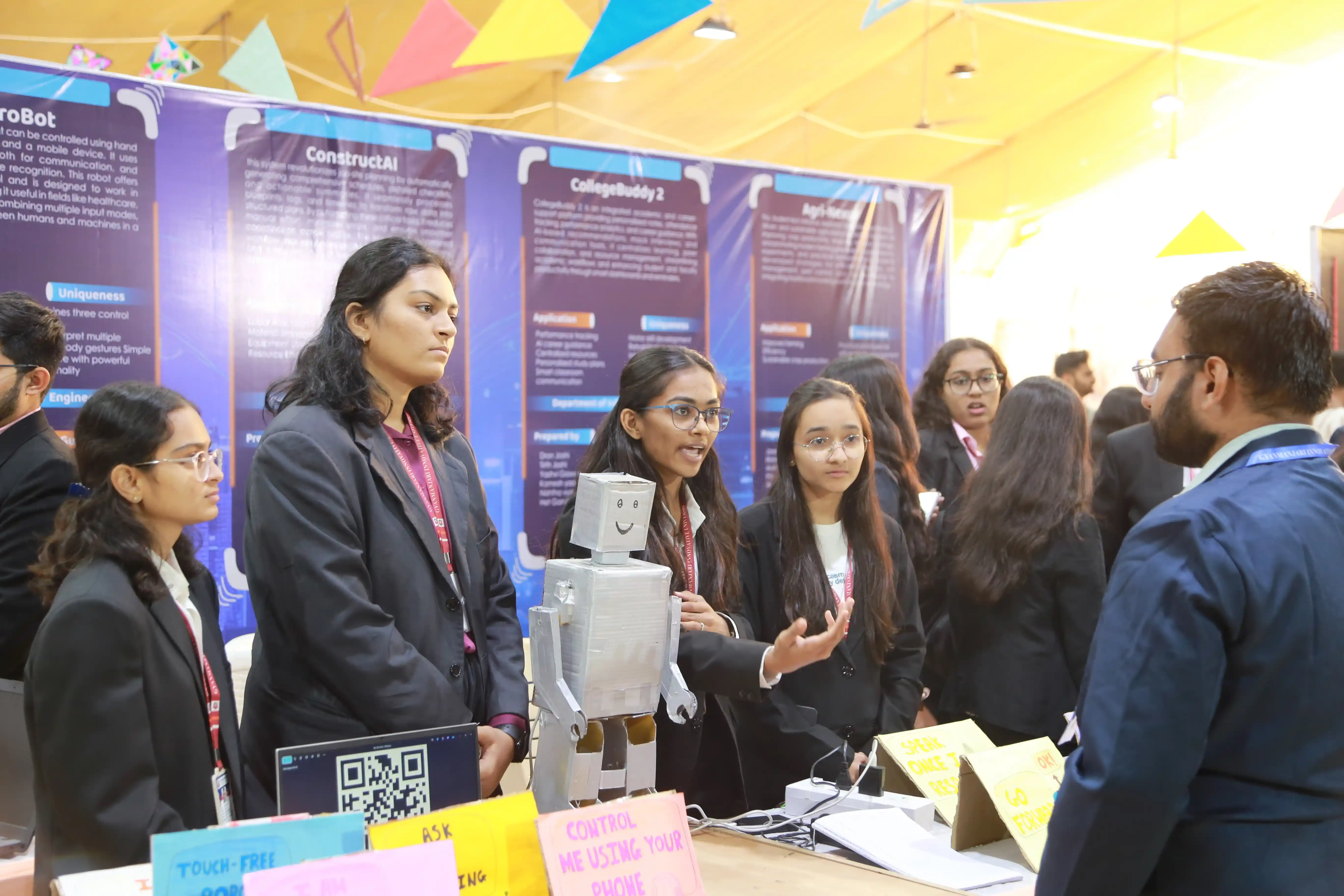 GMIU Management Students Campus Activity