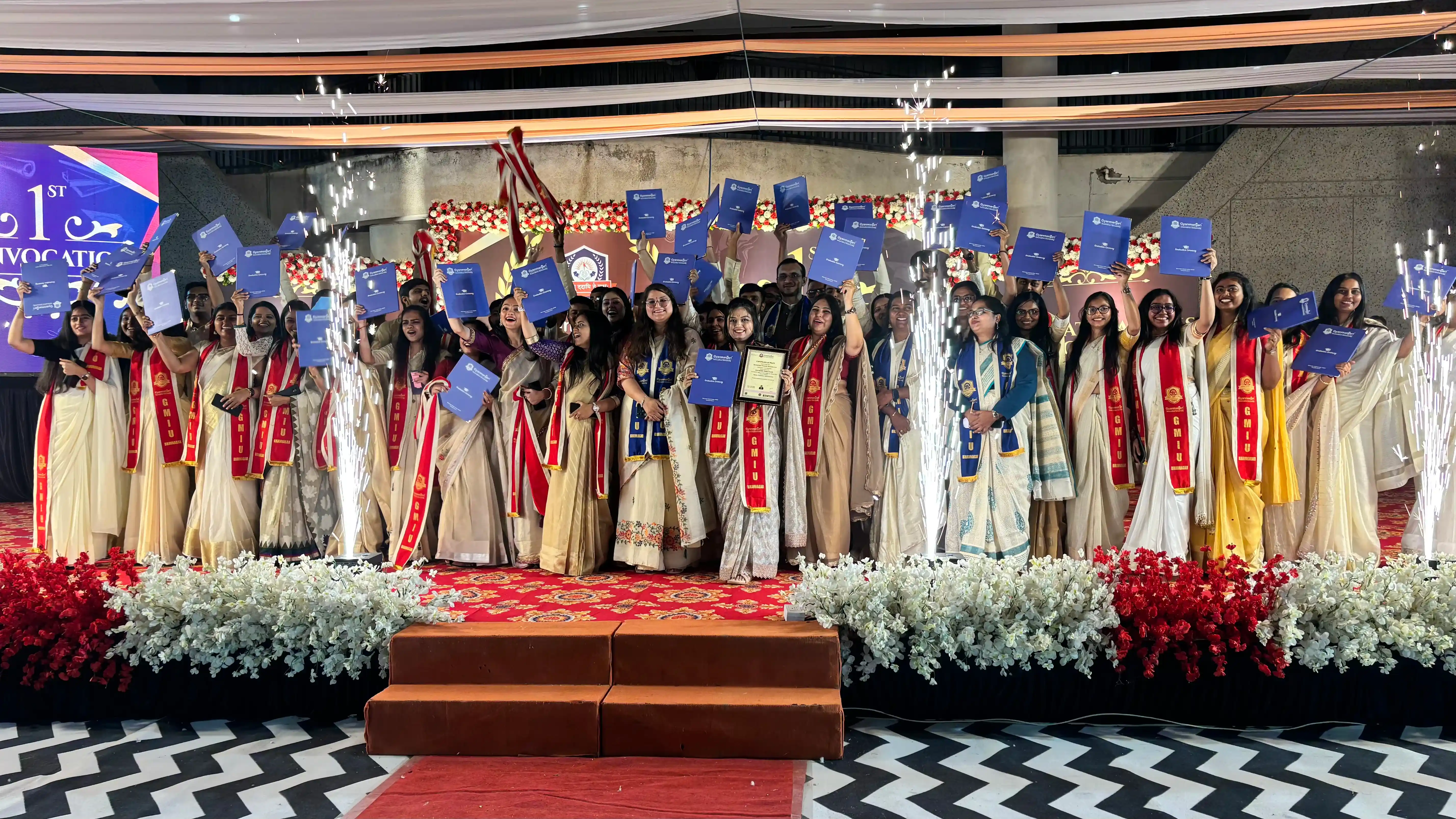 GMIU Management Students Campus Activity