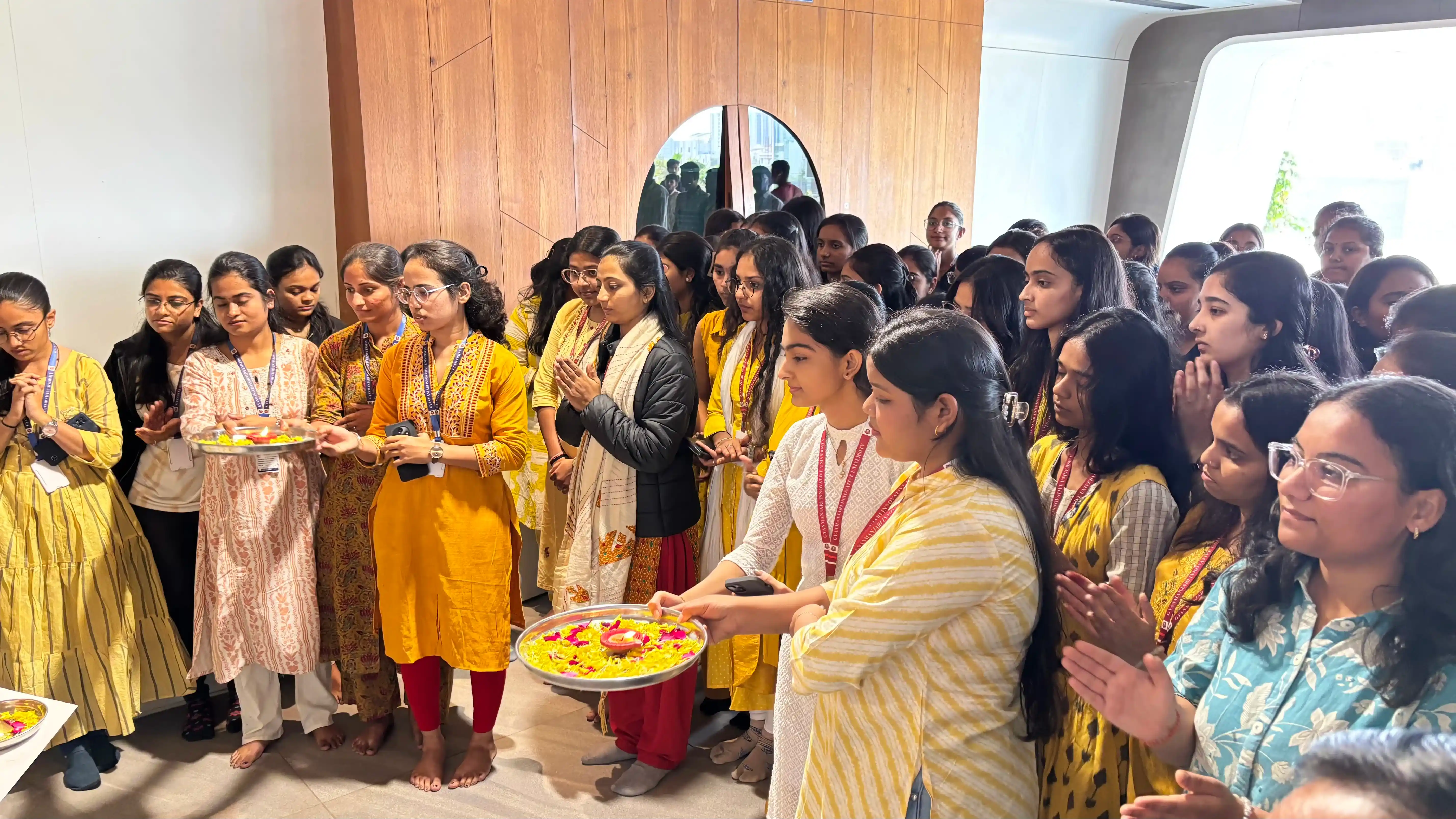 GMIU Management Students Campus Activity