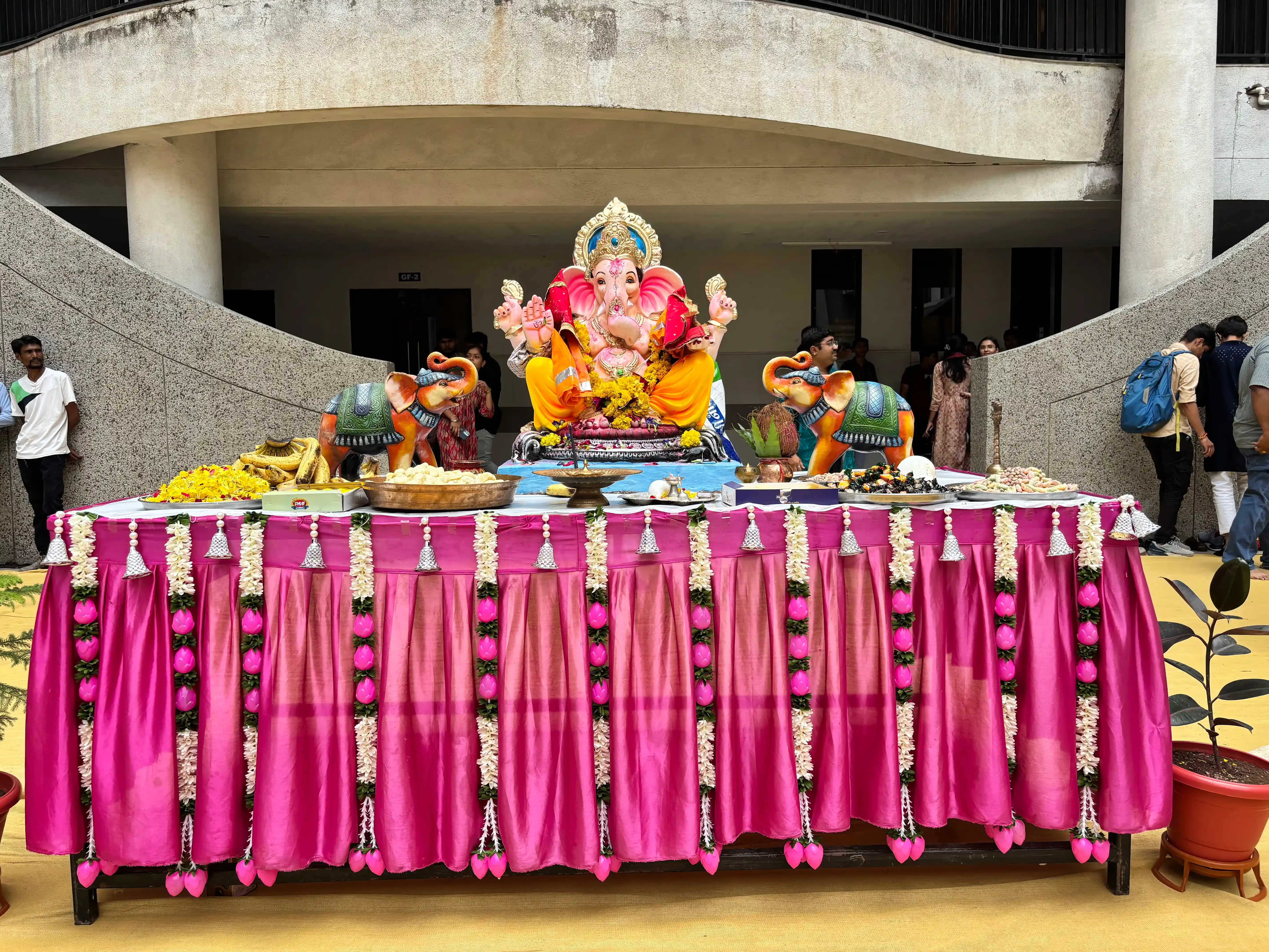 GMIU Management Students Campus Activity